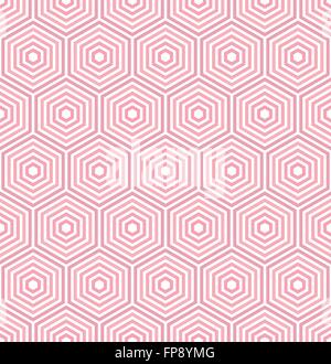Seamless Abstract Vector Pattern With Hexagons Stock Vector