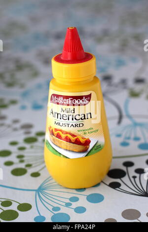 Masterfood Mild American Mustard Stock Photo