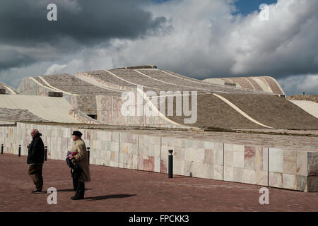 Different perspective of the city of culture in Spain, Santiago de Compastela Stock Photo