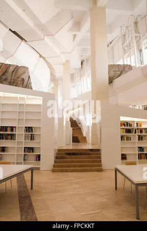 An interior view of the Santiago de Compastela in Spain, taken for the purpose of the city of culture. Stock Photo