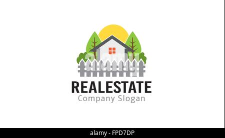 Real Estate Design Illustration Stock Vector