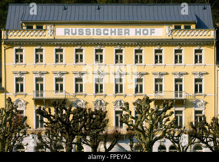 BRD, Rheinland-Pfalz, Bad Ems, Römerstrasse, das Hotel Russischer Hof Stock Photo