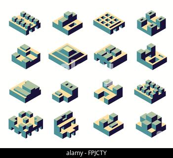 A set of abstract Stock Vector