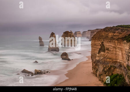 view on the 12 apostles of australia Stock Photo