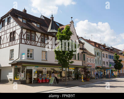 City centre, Wehr, Wehratal, Black Forest, Baden-Württemberg, Germany Stock Photo