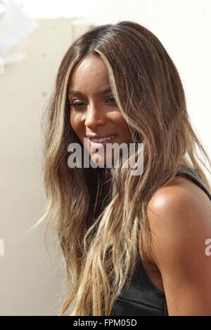 Las Vegas, NV, USA. 19th Mar, 2016. Ciara in attendance for Marquee Dayclub Season Grand Opening, Marquee, Las Vegas, NV March 19, 2016. Credit:  James Atoa/Everett Collection/Alamy Live News Stock Photo