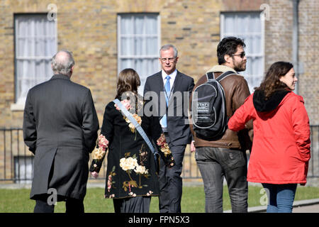 Brian Paddick (Lord/Baron Paddick of Brixton) walking across College Green, Westminster... Stock Photo