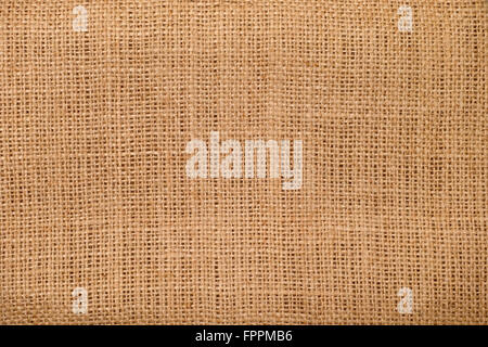 Burlap background. Close up. Stock Photo