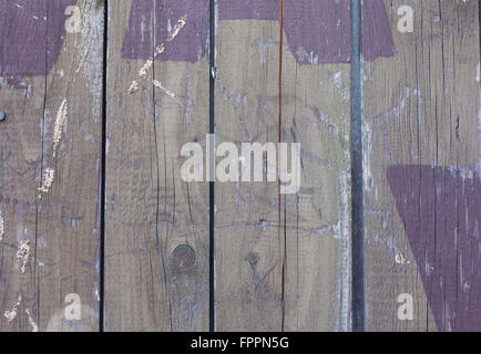 Detail of an old wooden door Stock Photo