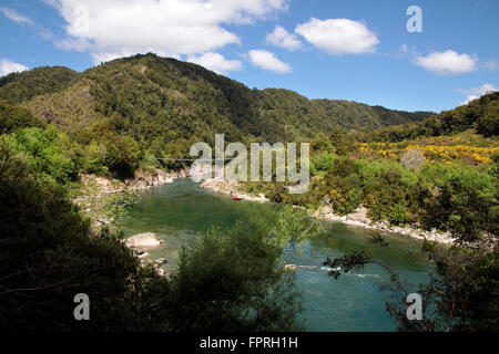 Buller Gorge, Tasman Region,  South island, New Zealand Stock Photo