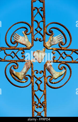 Chapel of Penitents Gris, Aigues Mortes, Gard,France Stock Photo