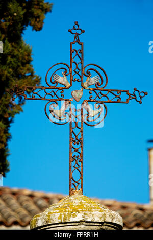 Chapel of Penitents Gris, Aigues Mortes, Gard,France Stock Photo