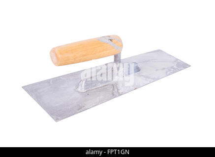 construction trowel, isolated on white background Stock Photo