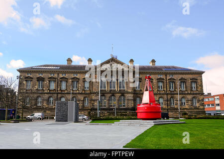 Customs House in downtown of Belfast Stock Photo