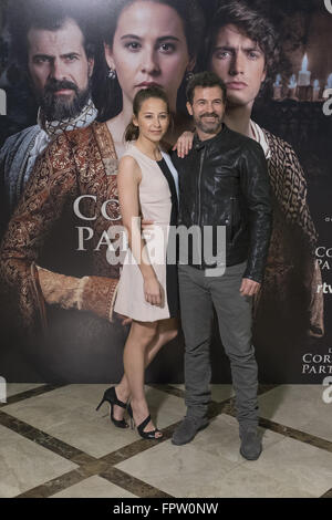 'La Corona Partida' photocall at Verdi Cinema  Featuring: Rodolfo Sancho Where: Madrid, Spain When: 16 Feb 2016 Stock Photo