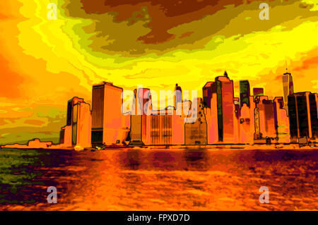 Manhattan. Stock Photo