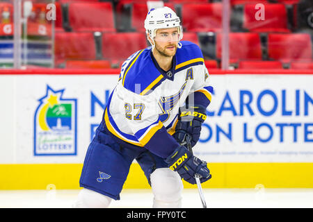 St. Louis Blues Alex Pietrangelo holds his new sweater after he was named  the 21st team captain of the St. Louis Blues at the Scottrade Center in St.  Louis on August 25