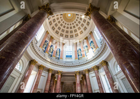 Dome of St. Elizabeth Church, Nuremberg, Middle Franconia, Bavaria, Germany Stock Photo