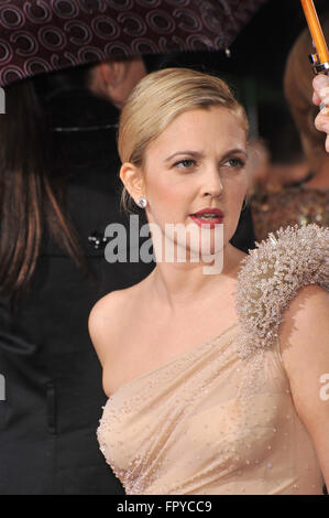 LOS ANGELES, CA - JANUARY 17, 2010: Drew Barrymore at the 67th Golden Globe Awards at the Beverly Hilton Hotel. Stock Photo