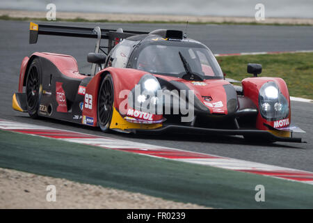 Montmelo, Spain. 19th Mar, 2016. Driver Pierre Fontaine. Endurance GT. V de V endurance Series. Montmelo, Spain. March 19, 2016 Credit:  Miguel Aguirre Sánchez/Alamy Live News Stock Photo