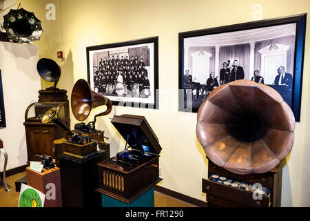 Florida,South,FL,Fort Ft. Myers,Thomas Edison and Henry Ford Winter Estates,historical history museum,interior inside,exhibit exhibition collection,pr Stock Photo
