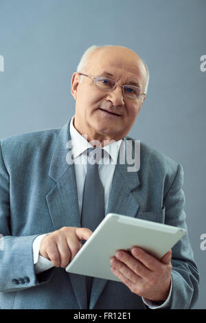 Checking financial statement of the company. Stock Photo