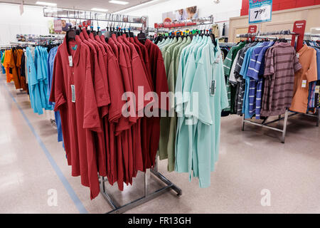 Florida Tarpon Springs,TJ Maxx,T.J.,front,entrance,discount department store,shopping shopper shoppers shop shops market markets marketplace buying se Stock Photo