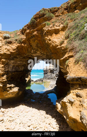 The Grotto, Great Ocean Road, Victoria, VIC, Australia Stock Photo
