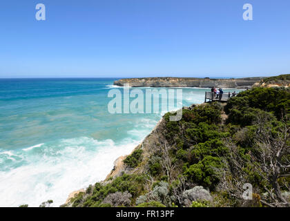Coastline, Great Ocean Road, Victoria, VIC, Australia Stock Photo
