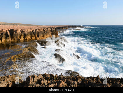 Point Quobba, near Carnarvon, Coral Coast, Gascoyne Region, Western Australia Stock Photo