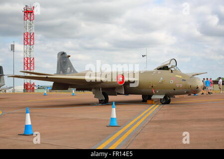 English Electric Canberra PR.9 XH134 at the RIAT Air Show at RAF Fairford, UK Stock Photo