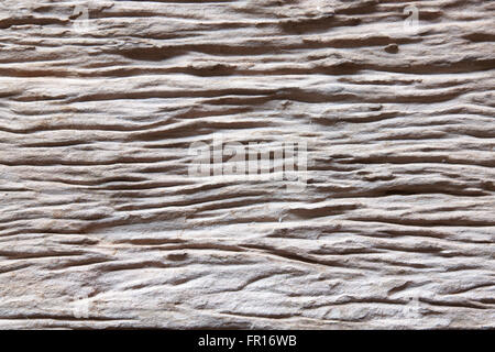 Rough natural wood. Corrosion show sub surface over time. Stock Photo