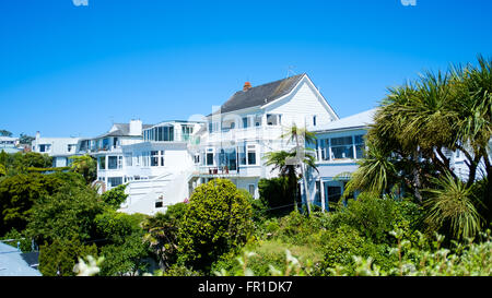 Residential areas, Wellington, New Zealand Stock Photo