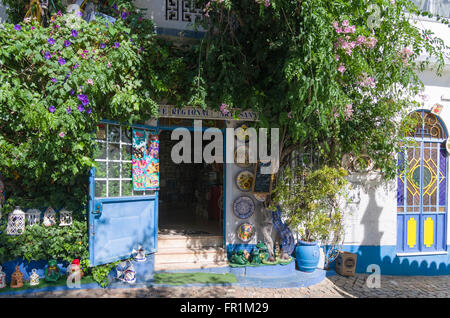 Alte city, Algarve, south Portugal, Europe, touristic village Stock Photo