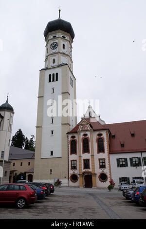 Monastery church of St. John in Ursberg, Germany on June 09, 2015. Stock Photo