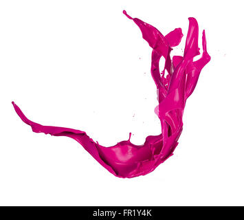 Purple paint splatter hi-res stock photography and images - Alamy