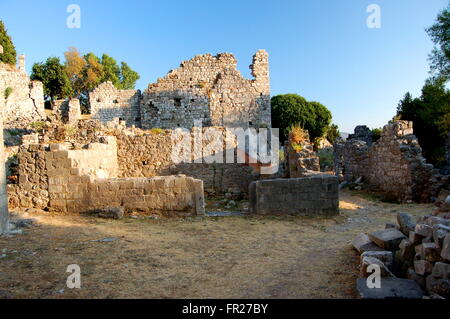 Ruins of Stari Bar, Montenegro Stock Photo