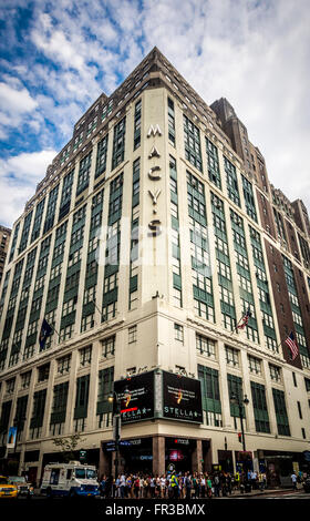 Macy's Department Store, New York City, USA. Stock Photo