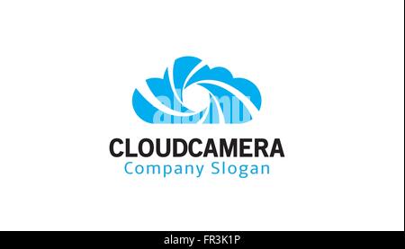 Cloud Camera Design Illustration Stock Vector