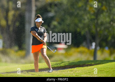 April 19, 2015 - Fort Myers, Florida, USA - Natalie Sheary during the final round of the Chico's Patty Berg Memorial on April 19, 2015 in Fort Myers, Florida. The tournament feature golfers from both the Symetra and Legends Tours...ZUMA Press/Scott A. Miller (Credit Image: © Scott A. Miller via ZUMA Wire) Stock Photo