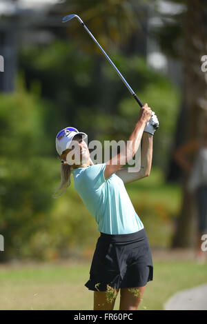 April 19, 2015 - Fort Myers, Florida, USA - Brogan McKinnon during the final round of the Chico's Patty Berg Memorial on April 19, 2015 in Fort Myers, Florida. The tournament feature golfers from both the Symetra and Legends Tours...ZUMA Press/Scott A. Miller (Credit Image: © Scott A. Miller via ZUMA Wire) Stock Photo