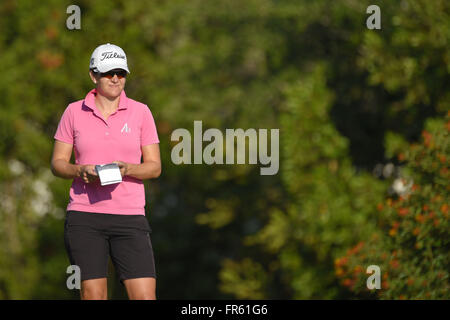 April 19, 2015 - Fort Myers, Florida, USA - Julia Boland during the final round of the Chico's Patty Berg Memorial on April 19, 2015 in Fort Myers, Florida. The tournament feature golfers from both the Symetra and Legends Tours...ZUMA Press/Scott A. Miller (Credit Image: © Scott A. Miller via ZUMA Wire) Stock Photo