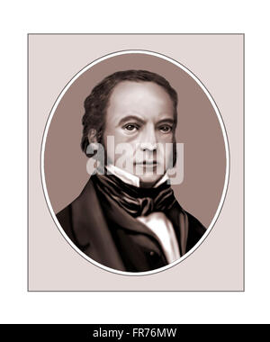 Isambard Kingdom Brunel, 1806-1859, Engineer, Portrait Stock Photo