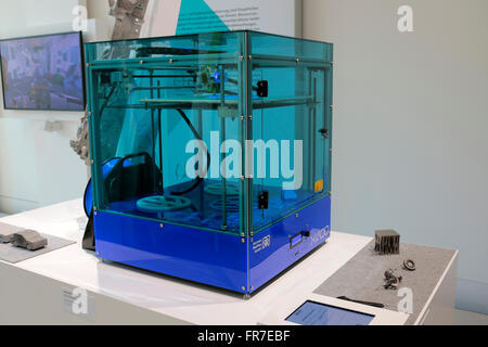 ein 3d Drucker, Berlin. Stock Photo