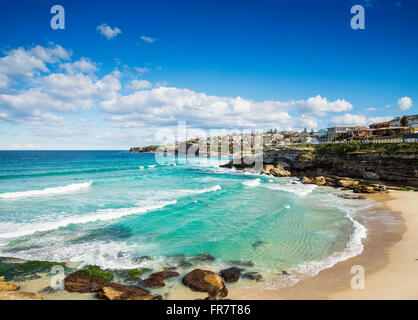 tamarama beach view near bondi in sydney australia Stock Photo