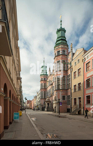 Great Armory in Gdansk old town, Poland. Stock Photo