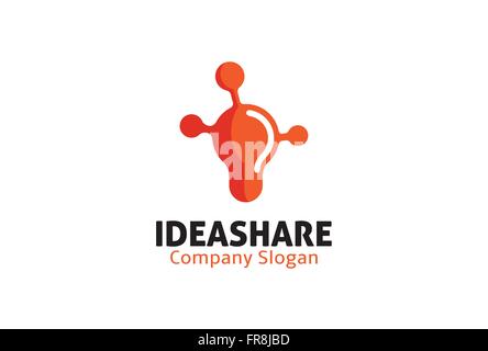 Idea Share Design Illustration Stock Vector
