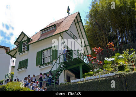 Museo Casa de Santos Dumont - known as The Enchanted - built in 1918 Stock Photo