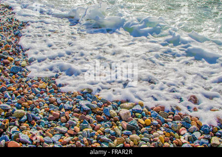 Candy beach Stock Photo