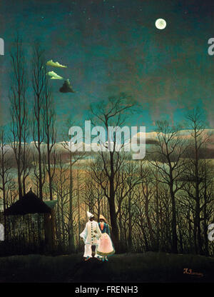 Henri Rousseau, Carnival Evening, painting in oil on canvas, 1886 Stock ...